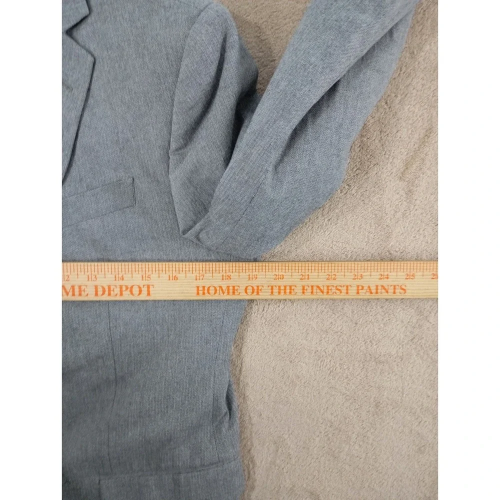 John Varvatos U.S.A  Bedford Blazer‎ Jacket Men 36S Grey Stretch 2 Button EUC